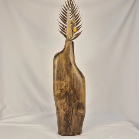 Vase design en bois