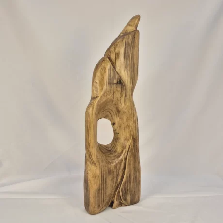 Vase design en bois