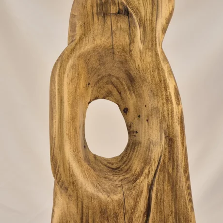 Vase design en bois