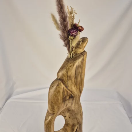 Vase design en bois
