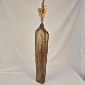 Vase design en bois