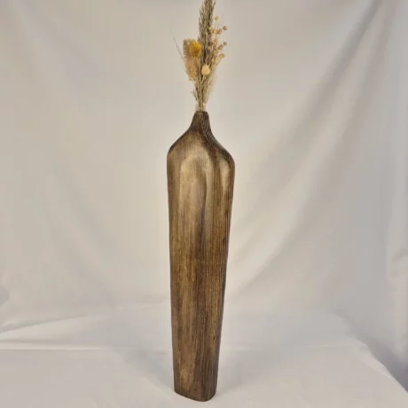 Vase design en bois