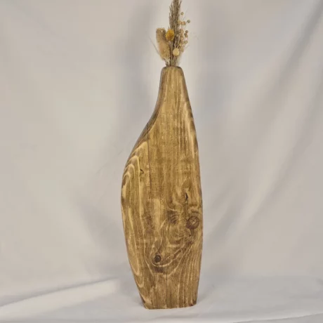Vase design en bois