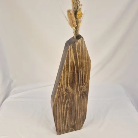 Vase design en bois