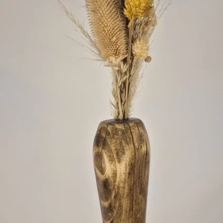 Vase design en bois