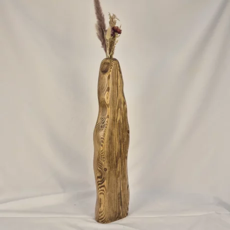Vase design en bois