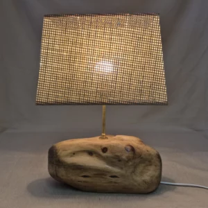 Lampe à poser en bois
