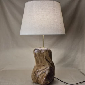 Lampe à poser en bois