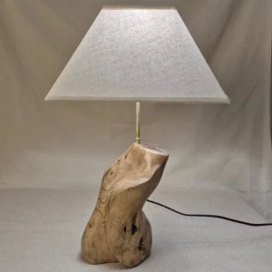Lampe à poser en bois