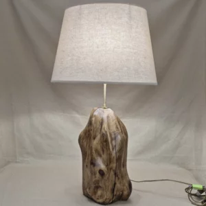 Lampe à poser en bois