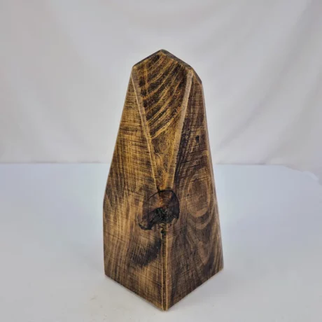 Vase soliflore en bois massif
