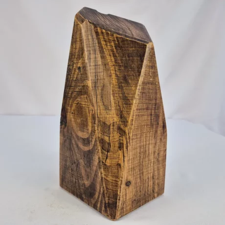 Vase soliflore en bois massif
