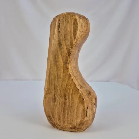 Vase soliflore en bois 
