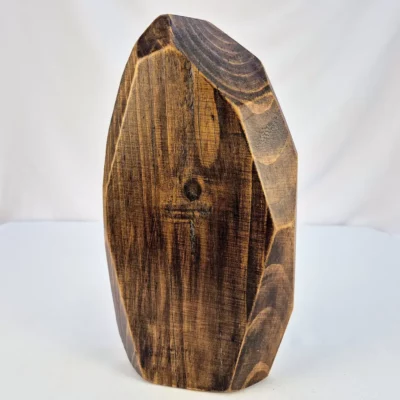 Vase soliflore en bois massif