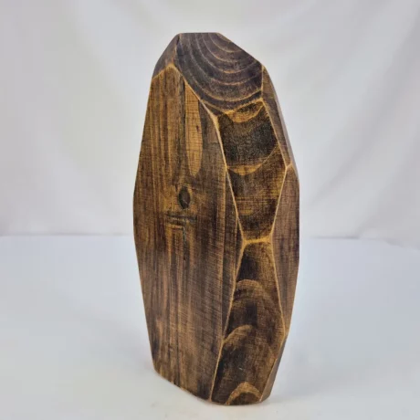 Vase soliflore en bois massif