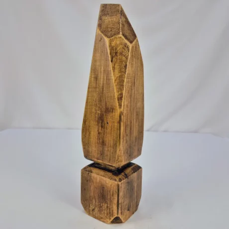 Vase soliflore en bois massif