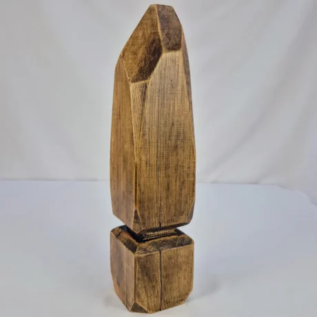 Vase soliflore en bois massif