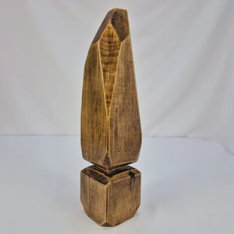 Vase soliflore en bois massif