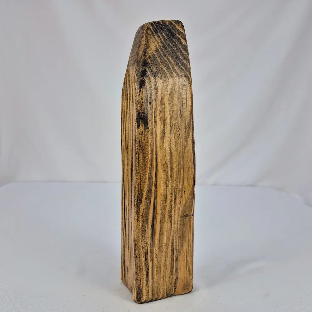 Vase soliflore en bois massif