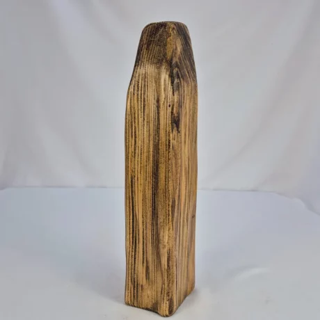 Vase soliflore en bois massif
