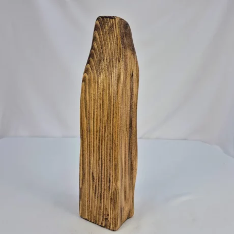 Vase soliflore en bois massif