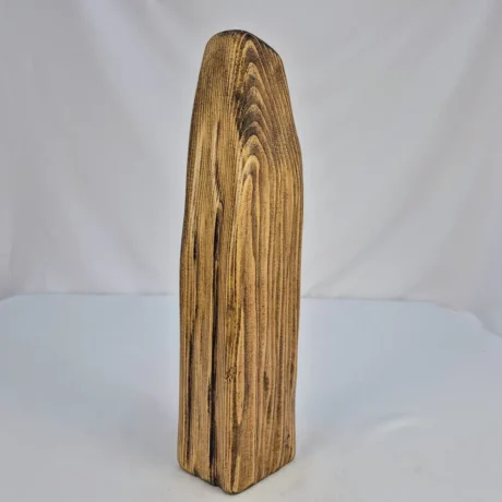 Vase soliflore en bois massif