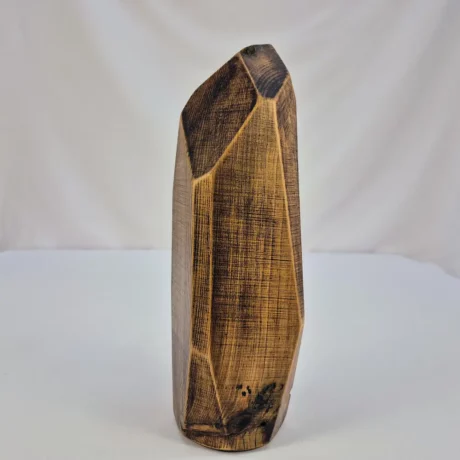Vase soliflore en bois massif