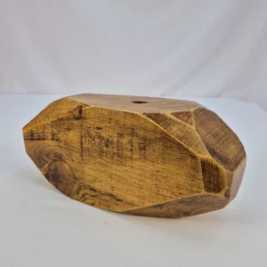 Vase soliflore en bois massif