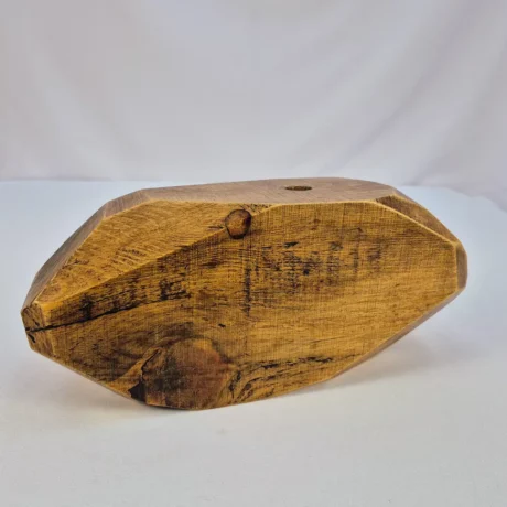 Vase soliflore en bois massif