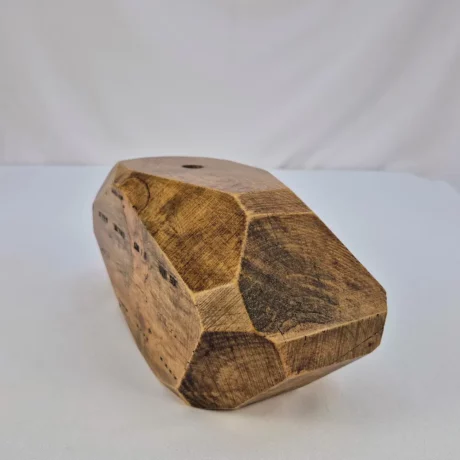 Vase soliflore en bois massif