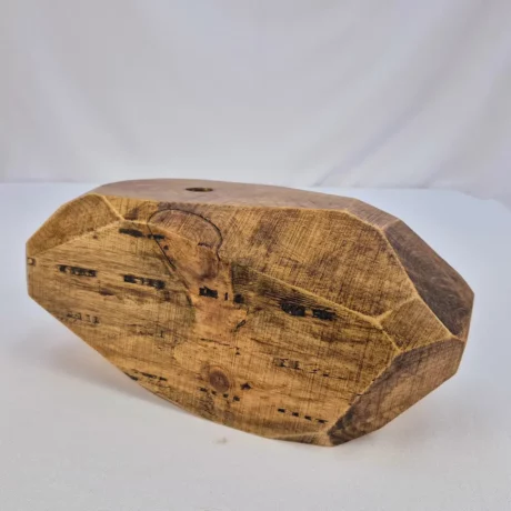 Vase soliflore en bois massif