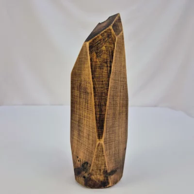 Vase soliflore en bois massif