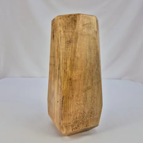 Vase soliflore en bois massif
