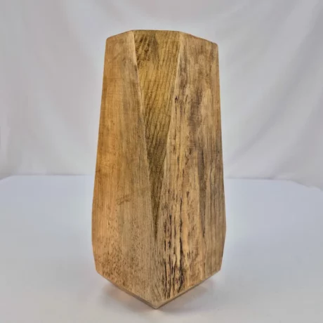 Vase soliflore en bois massif