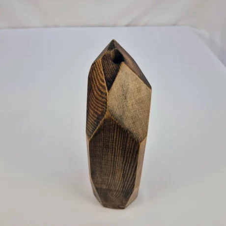 Vase soliflore en bois massif