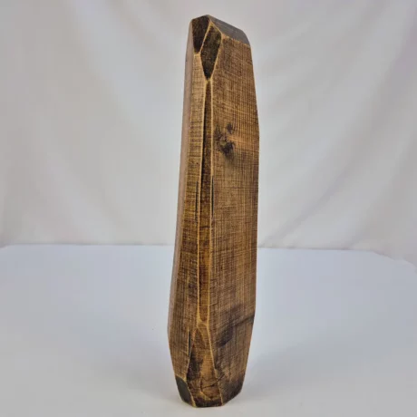 Vase soliflore en bois massif