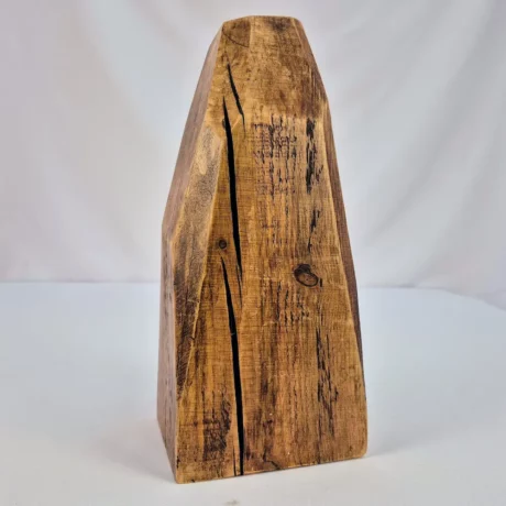 Vase soliflore en bois massif