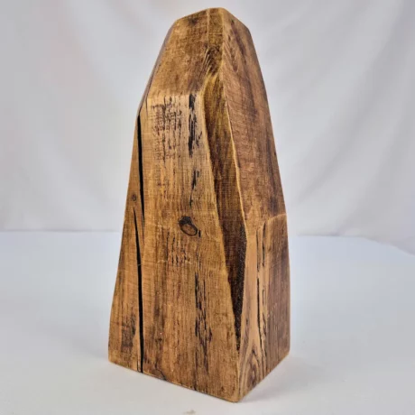 Vase soliflore en bois massif