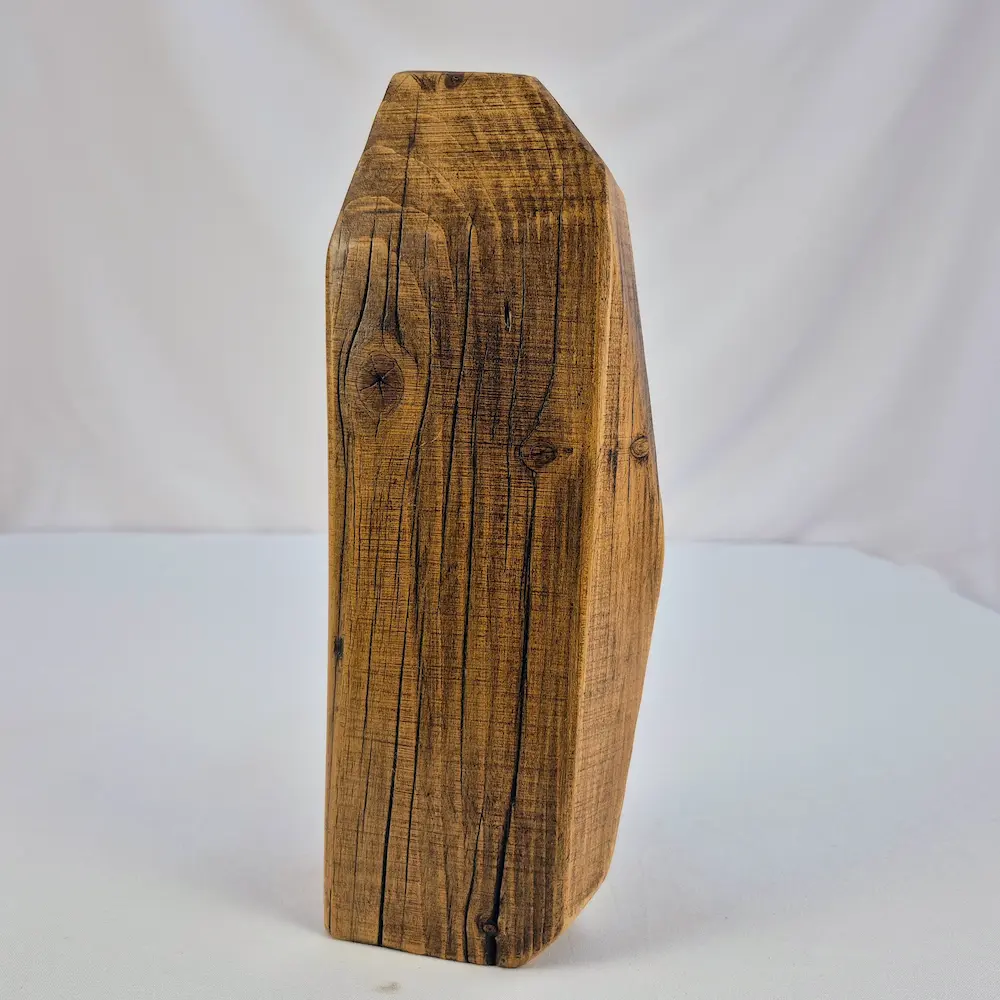 Vase soliflore en bois massif