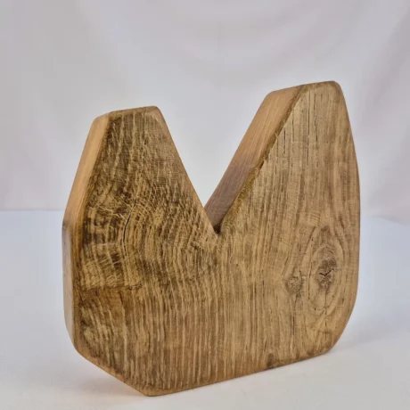 Vase soliflore en bois massif
