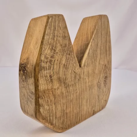 Vase soliflore en bois massif