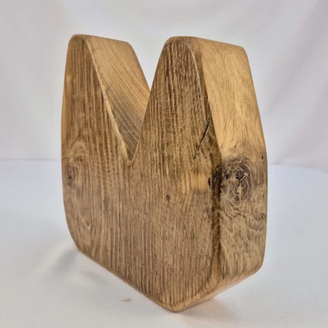 Vase soliflore en bois massif