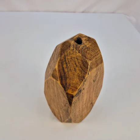Vase soliflore en bois
