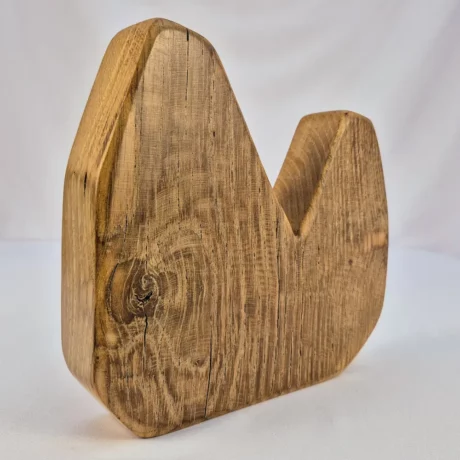 Vase soliflore en bois massif