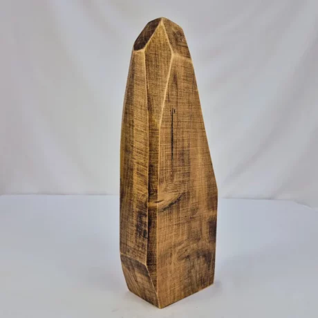 Vase soliflore en bois massif
