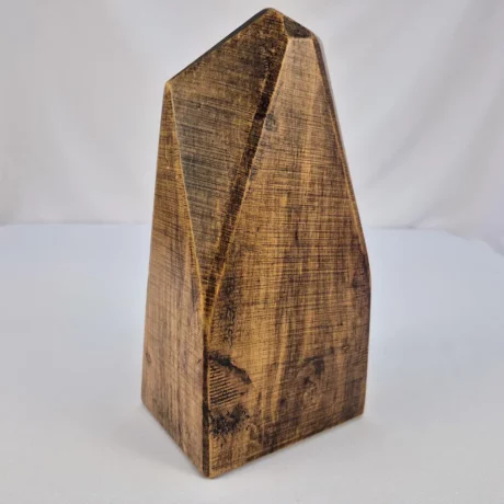 Vase soliflore en bois massif