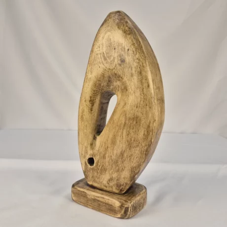 Vase Soliflore design en bois
