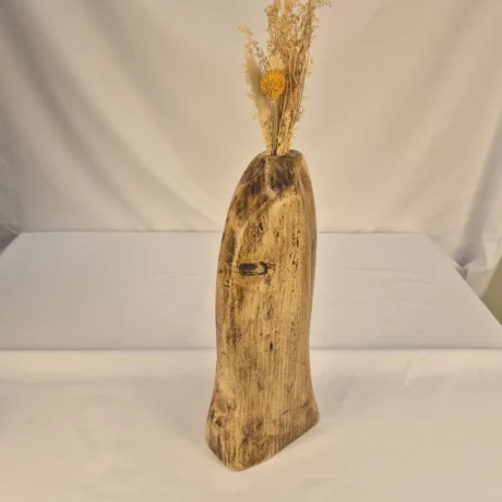 Vase Soliflore design en bois