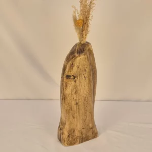 Vase Soliflore design en bois