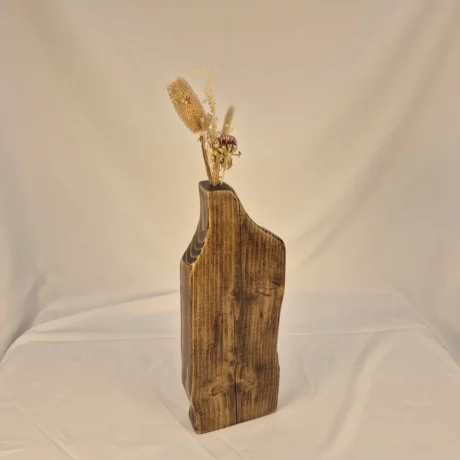 Vase Soliflore design en bois